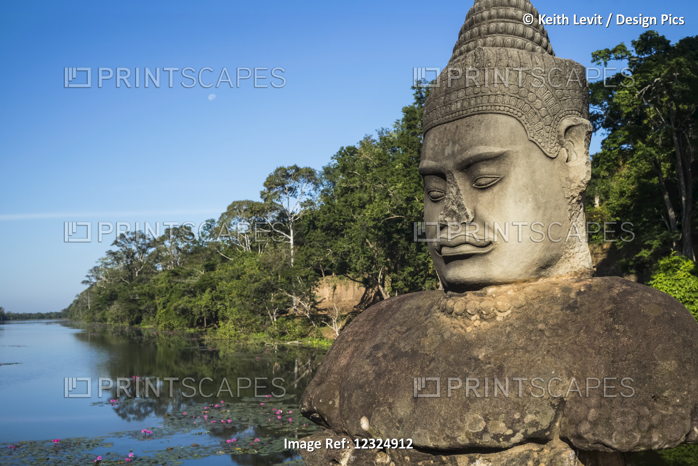 South Gate, Angkor Thom; Krong Siem Reap, Siem Reap Province, Cambodia