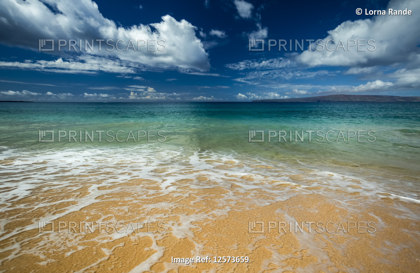 Big Beach, Makena State Park, South of Wailea; Maui, Hawaii, United States of ...